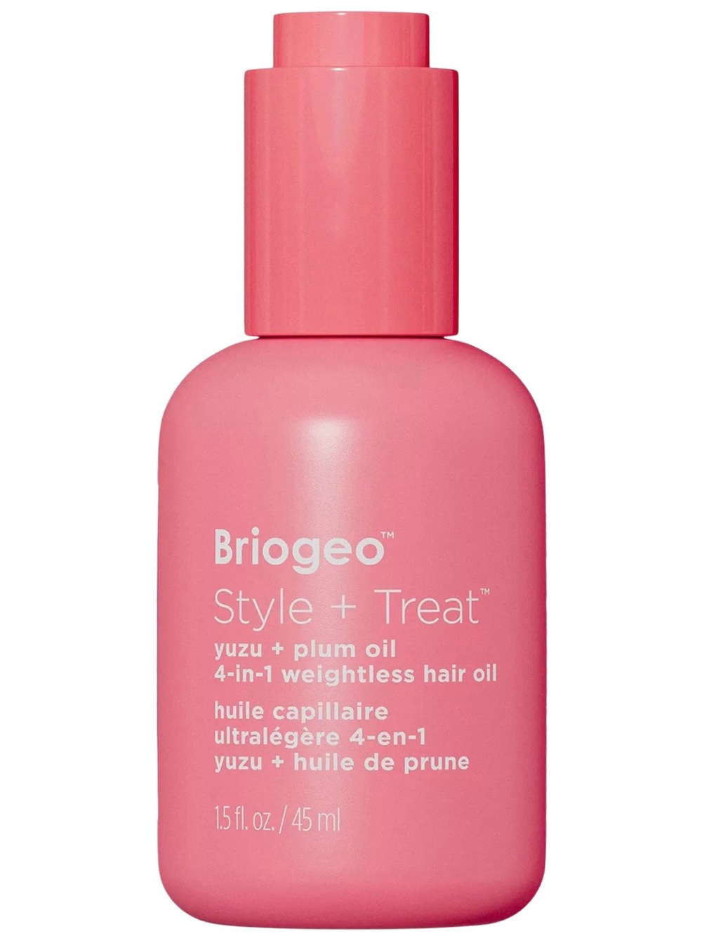 Briogeo Style + Treat Yuzu + Plum Oil 4 In 1 Weightless Hair Oil 1.5oz
